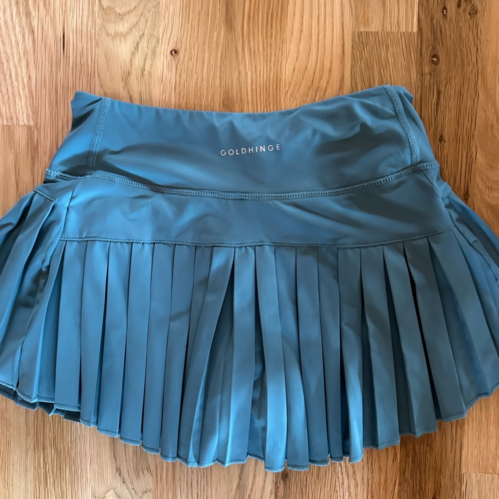 Gold Hinge Athletic Skirt